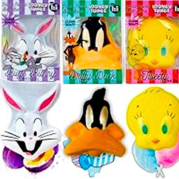 NWT Looney Tunes x Hi Peach Layne Bath Bomb Bundle - Picture 1 of 6